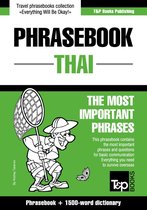 English-Thai phrasebook and 1500-word dictionary