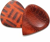 Padoek houten 2-pack plectrum gebrand 3.00 mm