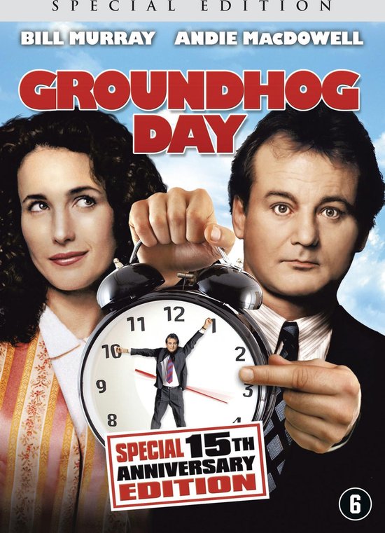 Cover van de film 'Groundhog Day'