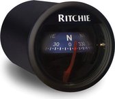 Ritchie  X-21-BU zwart Sport Kompas inbouwmontage