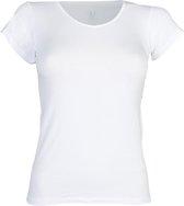 RJ Bodywear - V-hals T-Shirt Wit - XL