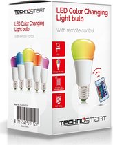 LED Kleurenlamp Met E27 Fitting