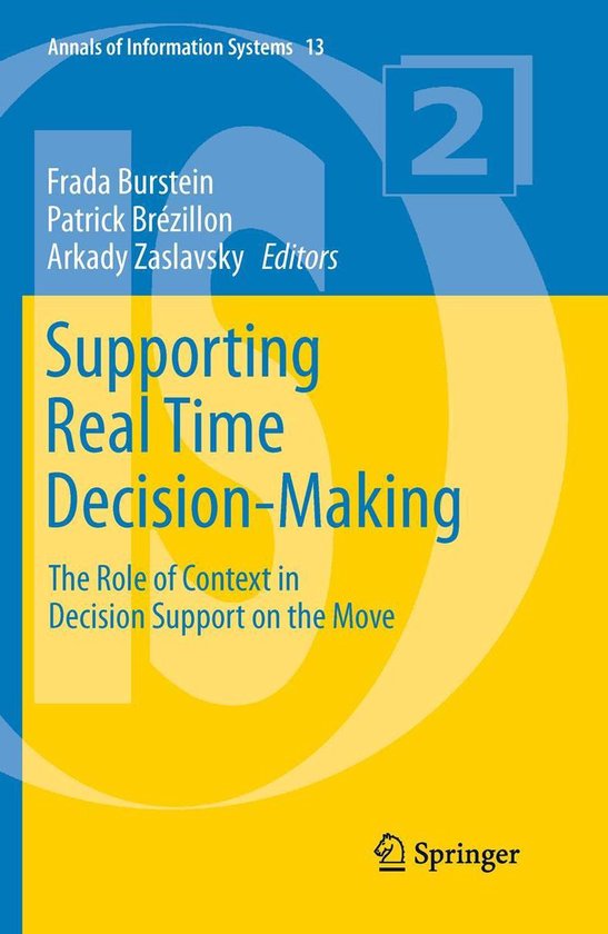 Business and Management (R0) - Supporting Real Time Decision ... - cover