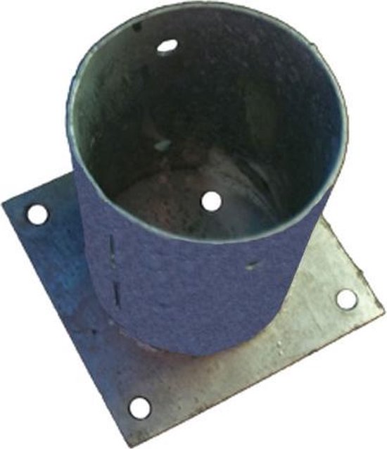 support-mural-pour-poteaux-ronds-120-mm-bol