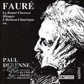 Gabriel Faure: Melodies / Paul Derenne