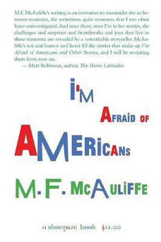 I'm Afraid of Americans - cover