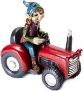 Pixie op Traktor