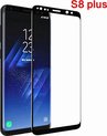 Samsung Glazen screenprotector Samsung Galaxy S8 + / S8Plus 3D volledig scherm bedekt explosieveilige gehard glas Screen beschermende Glas Cover Film zwart