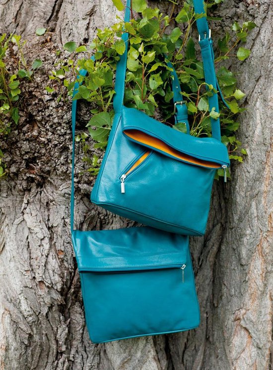 Sticks and Stones City Bag Goat Osaka Teal