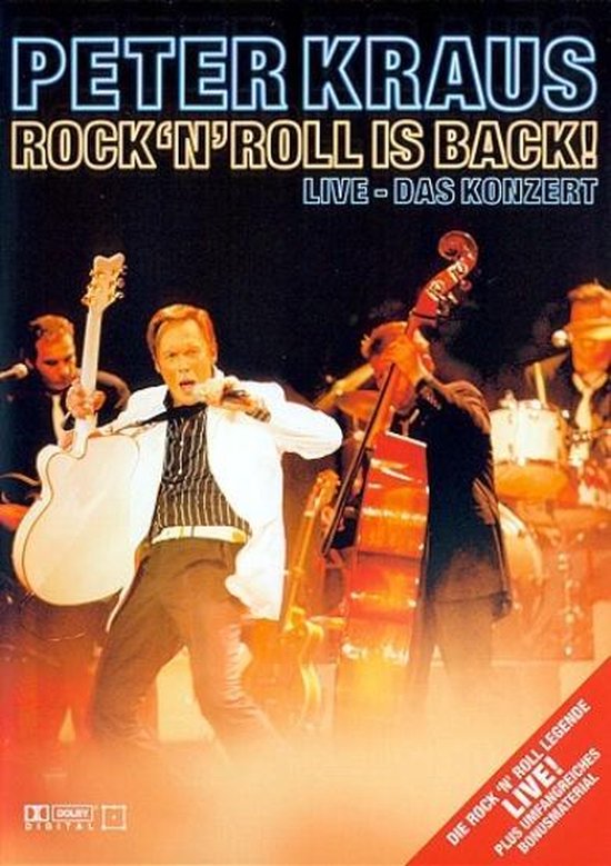 Cover van de film 'Peter Kraus - Rock 'N Roll Is Back'