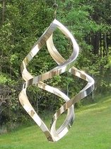 Windspinner, windmobiel, windvanger, windspel RVS mono bold, nr. 4, 45 cm.