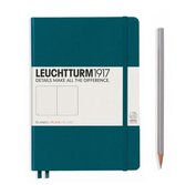 Leuchtturm1917 B6+ Paperback Notitieboek met zachte kaft blanco Pacific Green