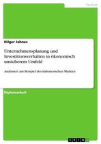 Unternehmensplanung und Investitionsverhalten in ökonomisch unsicherem Umfeld