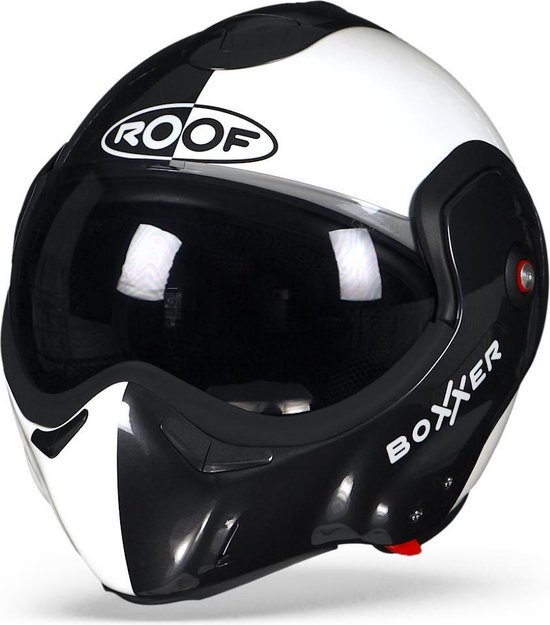 ROOF BoXXer Face Metal Pearl Wit Systeemhelm - Motorhelm - Maat M/S |  bol.com