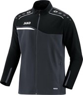 Jako - Presentation jacket Competition 2.0 Junior - Presentation jacket Competition 2.0 - 164 - antraciet/zwart