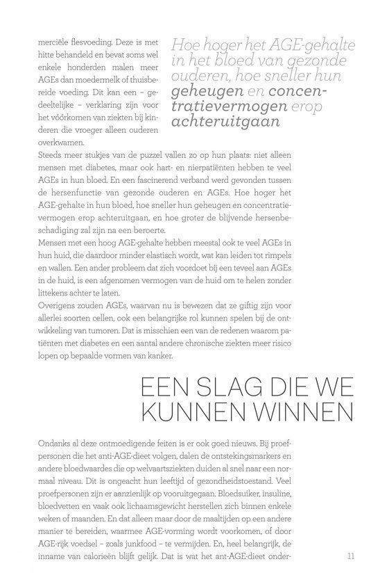 Het anti age dieet