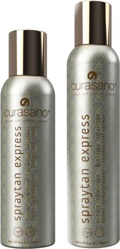 Curasano Spraytan Express Bronzant Spray 200 ml + 50 ml | bol.com