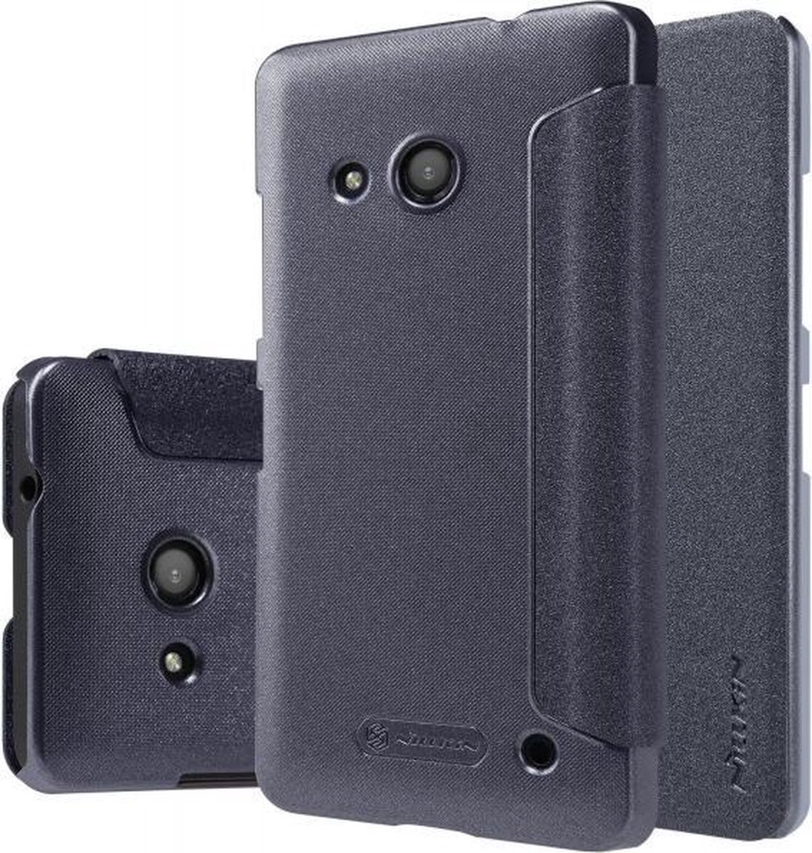 Nillkin Sparkle Series Flip Case Nokia Lumia 550 Zwart