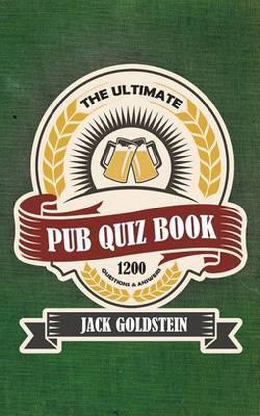 The Ultimate Pub Quiz Book, Jack Goldstein 9781785385308 Boeken bol