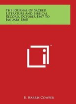 The Journal of Sacred Literature and Biblical Record, October 1867 to January 1868