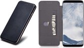 Samsung S8 Hoesje - Samsung Galaxy S8 Hoesje - Book Case Wallet Zwart