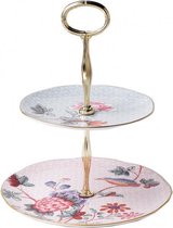 Wedgwood Cuckoo Etagère 2-delig - porselein