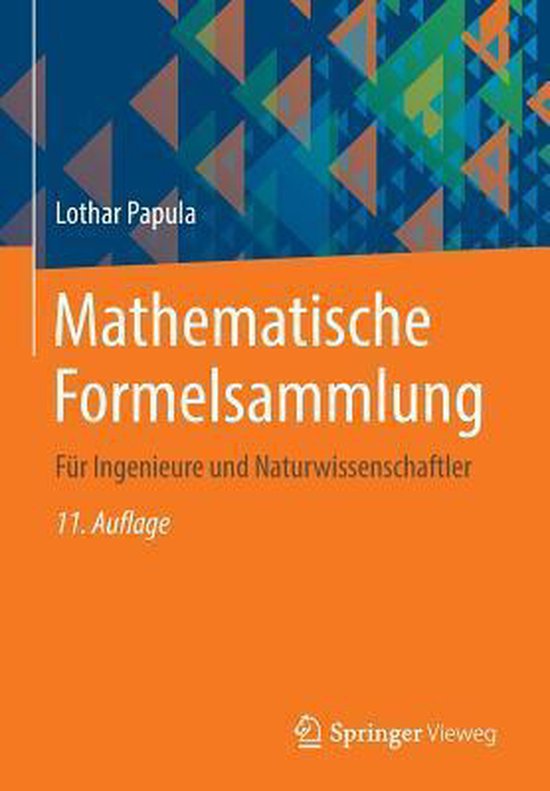 Mathematische Formelsammlung - cover
