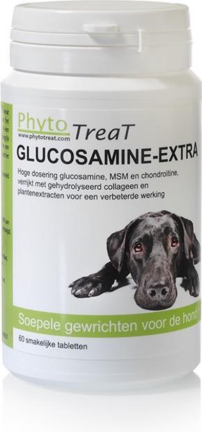 agentschap Compatibel met ik ga akkoord met Phytotreat Glucosamine-Extra Hond - 60 TBL | bol.com