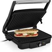 Tristar GR-2853 Contactgrill XL – Panini Grill Groot - incl Tafelgrill Functie  – Regelbare thermostaat - RVS