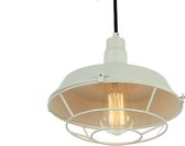 Industriële Kooi Design Hanglamp Wit
