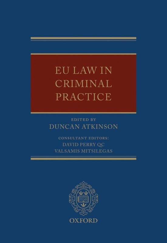 EU Law in Criminal Practice - cover