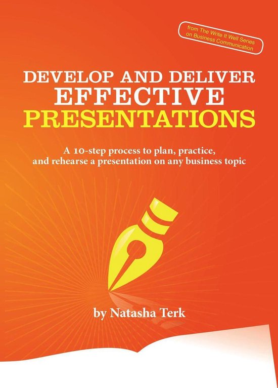 Develop and Deliver Effective Presentations - cover