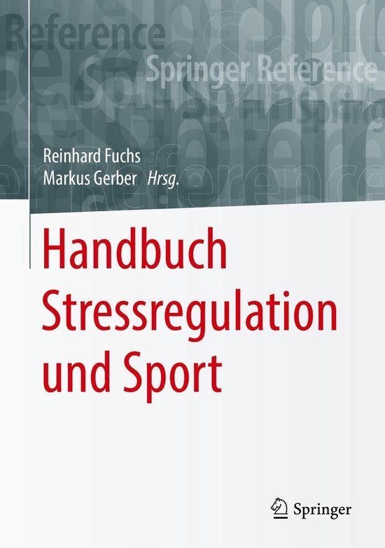 Psychology (German Language) - Handbuch Stressregulation und ... - cover