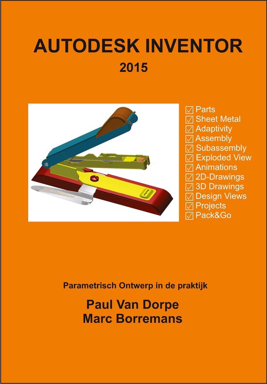 Autodesk Inventor 9789038224497 Marc Borremans Boeken