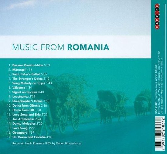 Various Artists - Music From Romania (CD) (Remastered), various artists ...