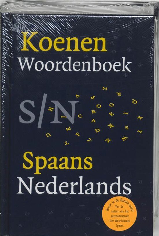 Cover van het boek 'Koenen woordenboek / Spaans-Nederlands' van Johanna Vuyk-Bosdriesz