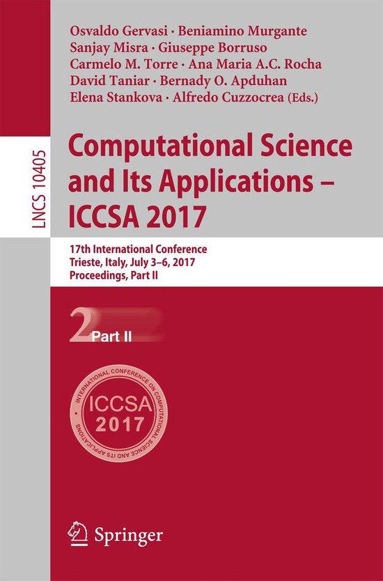 Springer Nature Proceedings Computer Science 2 - Computation ... - cover