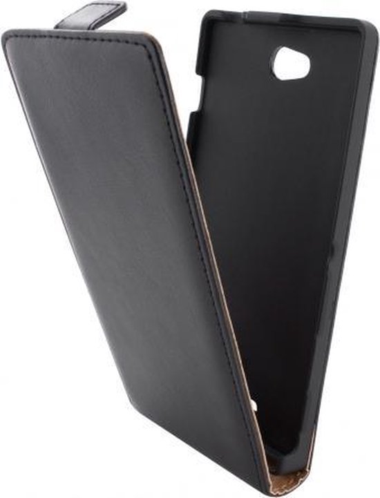 Mobiparts Classic Flip Case Sony Xperia C Black