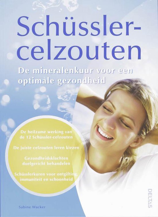 Cover van het boek 'Schüssler - celzouten' van S. Wacker en W.H. Schüssler