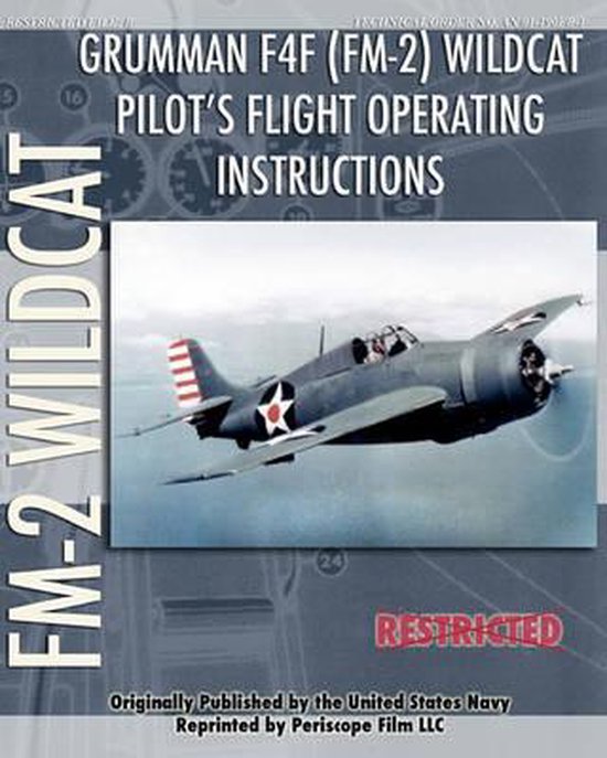 Bol Com Grumman F4f Fm 2 Wildcat Pilot S Flight Operating Instructions United States Navy