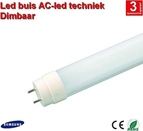 LED TL buis 150cm met AC led Dimbaar Natural-wit | bol.com