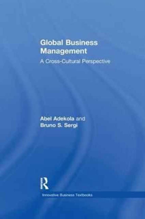 Innovative Business Textbooks- Global Business Management - cover