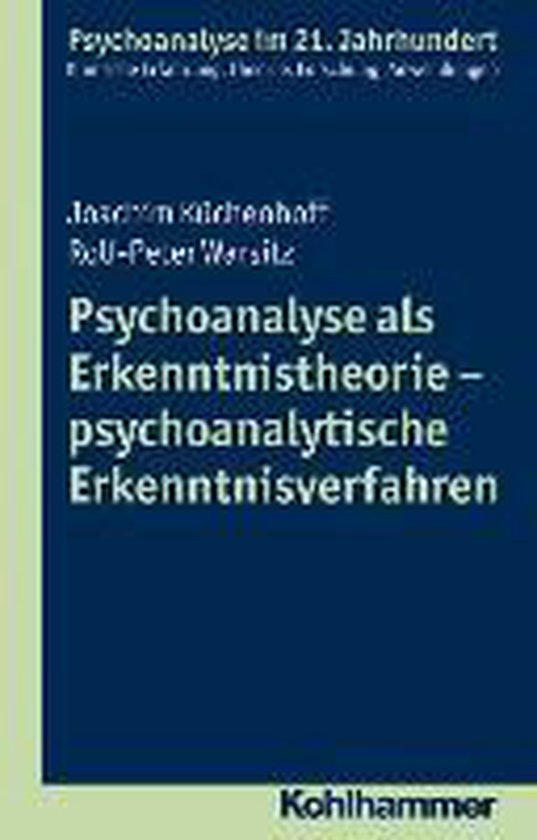 Psychoanalyse als Erkenntnistheorie - psychoanalytische Erke ... - cover