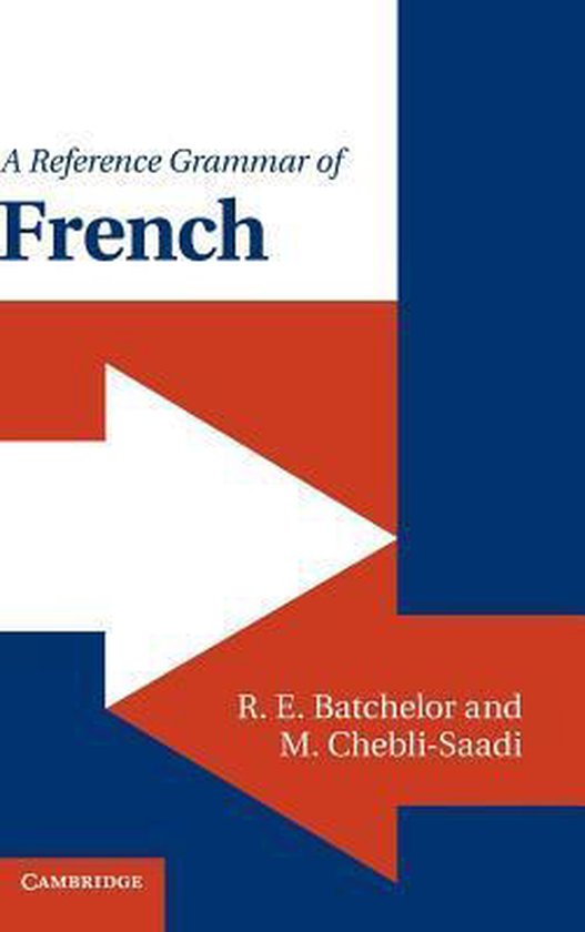 A Reference Grammar Of French - cover