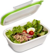 Black&Blum - Appetit Lunchbox Rechthoek Groot - 1005 ml - 20.5x14.5x7.5 cm - Lime