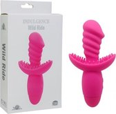 trendy design - g spot vibrator - indulgence wild ride - 10 speed - roze