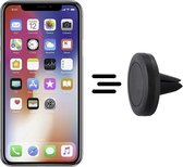 Shop4 - iPhone X Autohouder Magnetische Ventilatierooster Houder Zwart