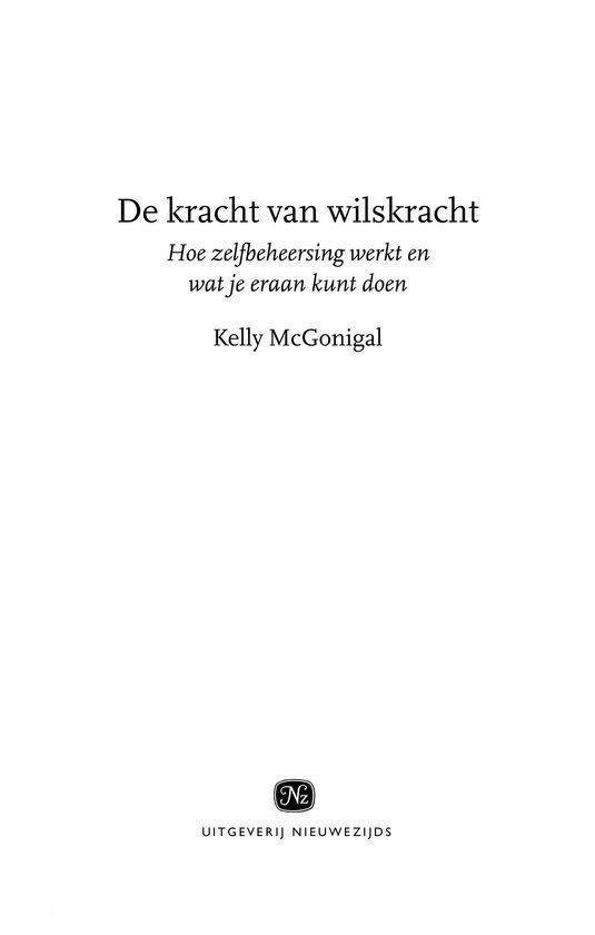 De kracht van wilskracht