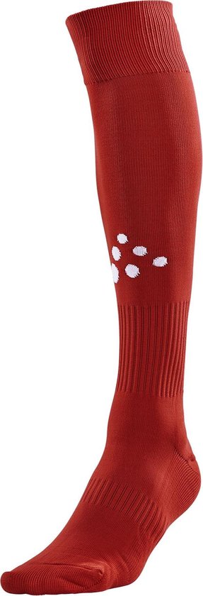 Craft Squad Solid Socks Chaussettes de sport - Taille 41/42 - Unisexe - Rouge Taille 40/42