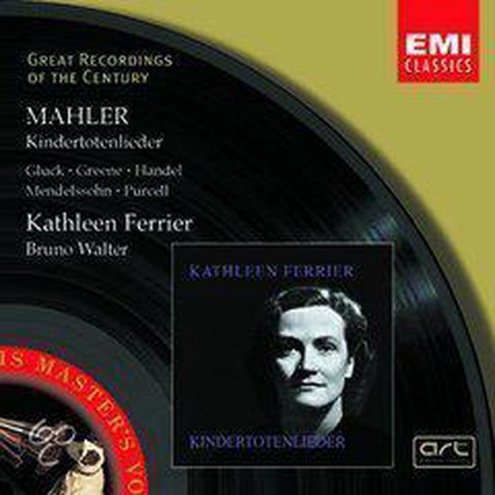 Mahler: Kindertotenlieder, etc / Ferrier, Walter, et al